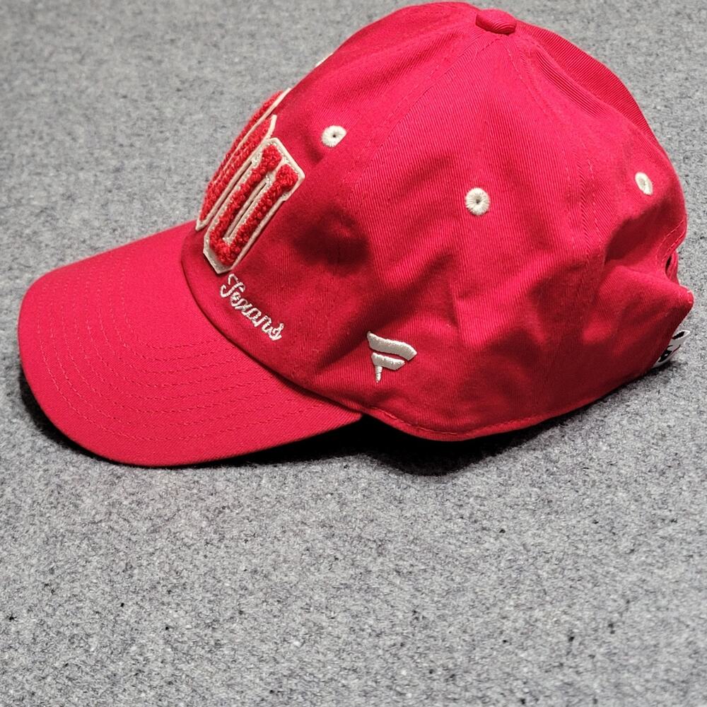 Houston Texans Hat Dad Cap Mens Red Fanatics Strapback Curved Bill Low Adult - Picture 6 of 14